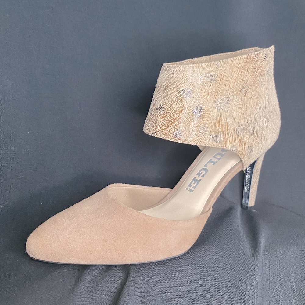 REVOLUTION! 3 inch heels Taupe Heels! NEVER WORN!!
